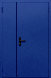 Фото двери «Полуторная глухая (синяя)» в Волгограду
