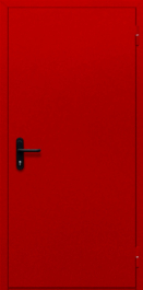 Фото двери «Однопольная глухая (красная)» в Волгограду