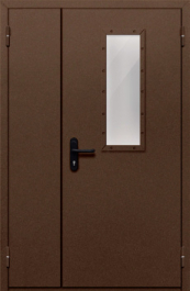 Фото двери «Полуторная со стеклом №28» в Волгограду